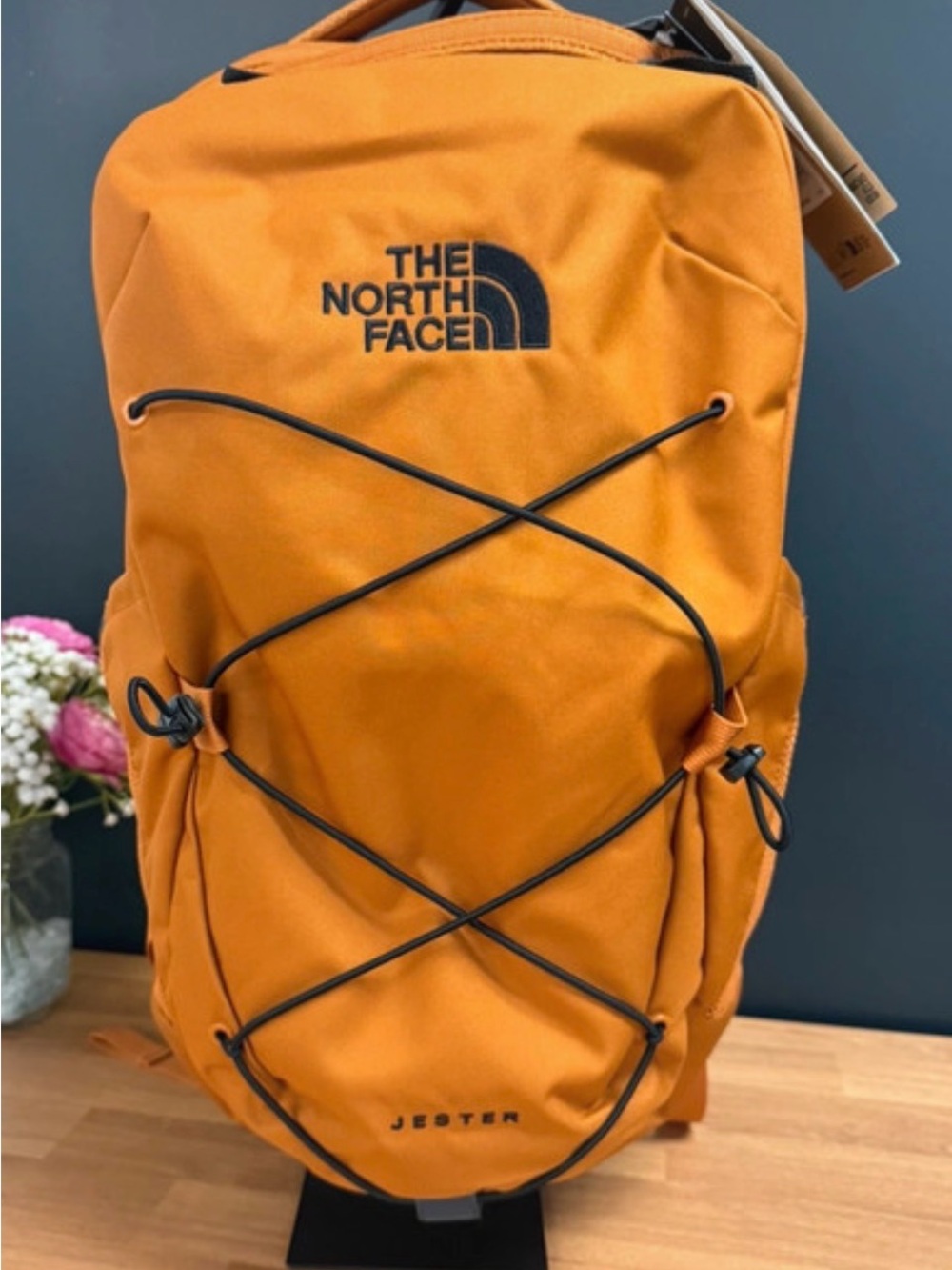 NWT, New, The North Face Jester Backpack - Orange
